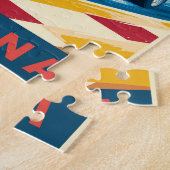 Puzzle Course vintage Indiana (Côté)