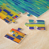 Puzzle Course "Yellow Sky" paysage marin (Côté)
