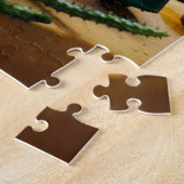 Puzzle Courtyard Interior with Hanging Plants (Côté)