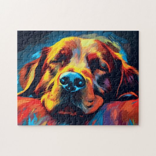 Puzzle Coussin irlandais coloré (Horizontal)