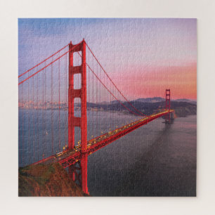Puzzle coussin jeté pont Golden gate