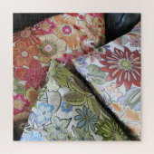 Puzzle Coussins brodés multicolores (Vertical)