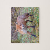 Puzzle Couteau Renard rouge (Vertical)