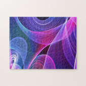 Puzzle Coutume abstraite de couleur (Horizontal)