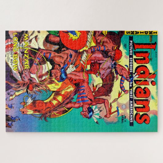 Puzzle Couverture comique vintage (Horizontal)