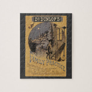 Puzzle Couverture de livre vintage Docteur Dunlop's Famil