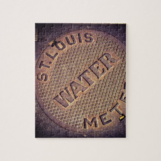 Puzzle Couverture de l'utilitaire d'eau St. Louis - 8x10  (Vertical)