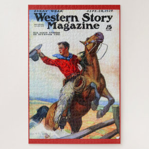 Puzzle Couverture de magazine occidentale de l'histoire