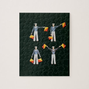 Puzzle Couverture de menu de à bord du QE2 (litho de