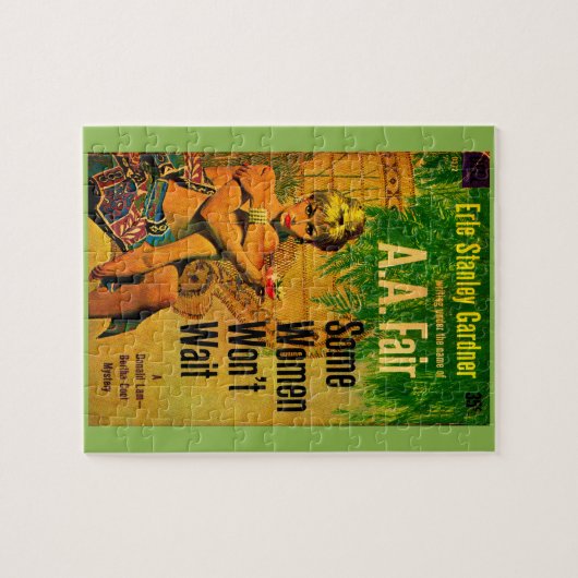 Puzzle Couverture du roman de pulpe de 1953 Certaines fem (Horizontal)