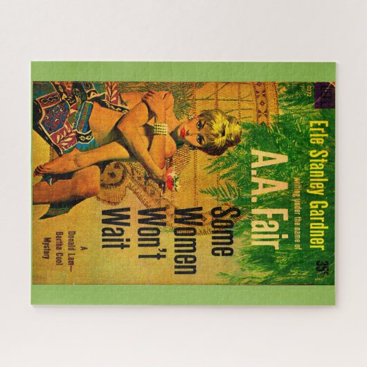 Puzzle Couverture du roman de pulpe de 1953 Certaines fem (Horizontal)