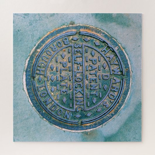 Puzzle Couverture utilitaire Londres - 20x20 - 676 pcs. (Horizontal)