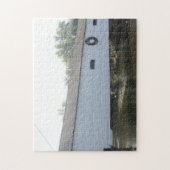 Puzzle Covered Bridge Close Up (Vertical)