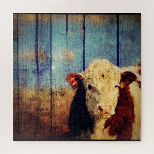 Puzzle Cow (Horizontal)