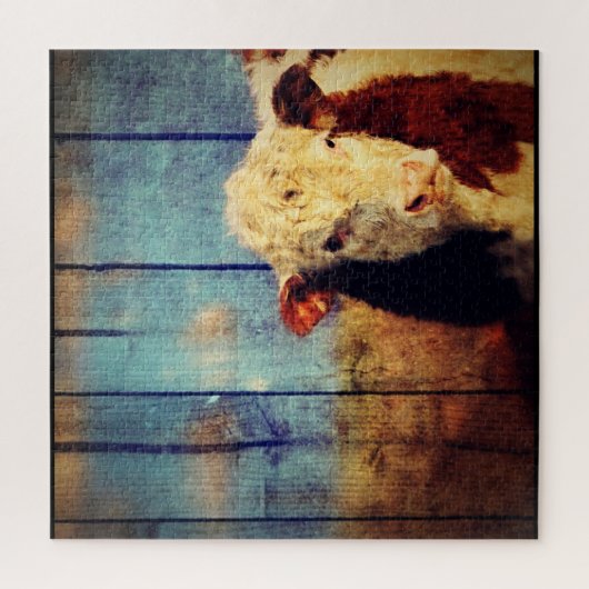 Puzzle Cow (Vertical)