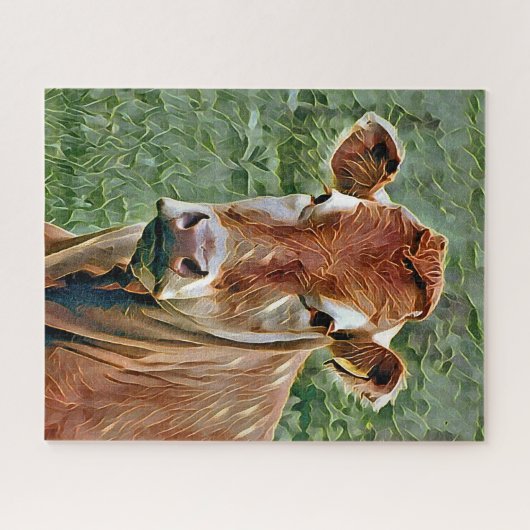 Puzzle COW Cute (Horizontal)