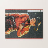 Puzzle Cowboy (Horizontal)