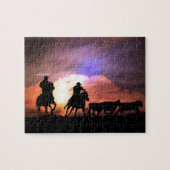 Puzzle Cowboy (Horizontal)