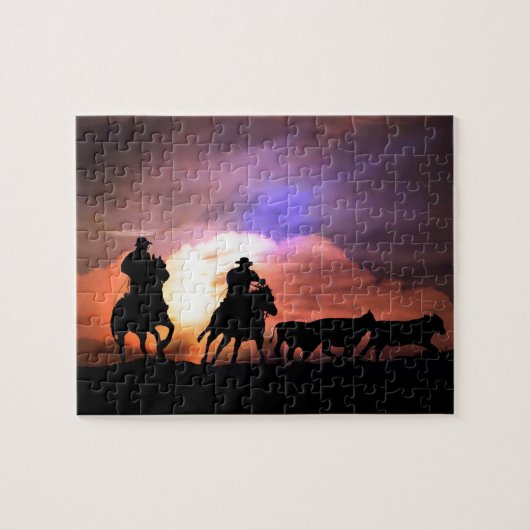 Puzzle Cowboy (Horizontal)