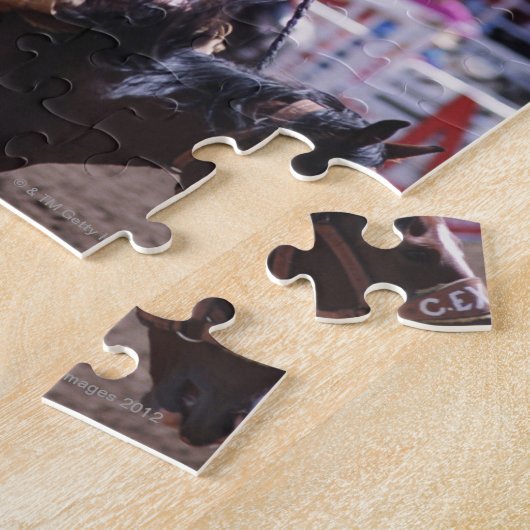 Puzzle Cowboy à un rodéo (Côté)