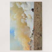 Puzzle Cowboy Démarrage d'une brûlure contrôlée (Vertical)