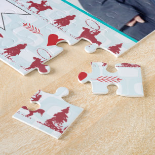 Puzzle Cowboy du ranch vintage pour grand-mère et grand-p