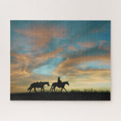PUZZLE COWBOY ET CHEVAL (Horizontal)