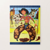Puzzle cowboy mignon (Vertical)