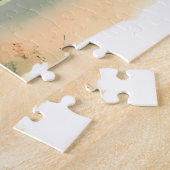 Puzzle Cowboy moderne chevauchant un BayHorse (Côté)