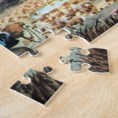 Puzzle Cowboy priant le chapelet (Côté)