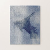 Puzzle Cowgirl Barrel Racing (Vertical)