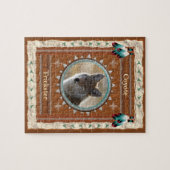 Puzzle Coyote - casse-tête de Filou avec la boîte (Horizontal)