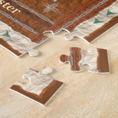 Puzzle Coyote - casse-tête de Filou avec la boîte (Côté)