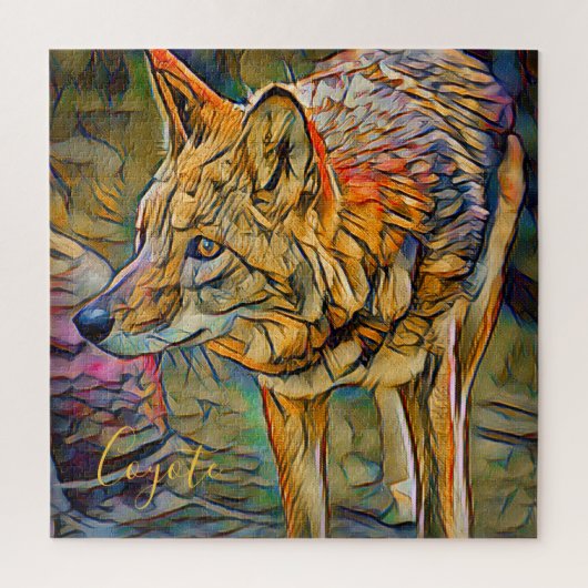 Puzzle Coyote [puzzle Carré] (Vertical)