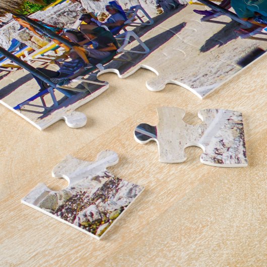 Puzzle Cozumel Mexique. (Côté)