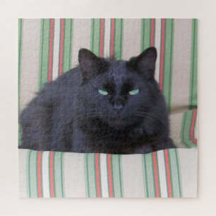 Puzzle - Cozy Cat on Cushion Legpuzzel
