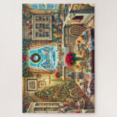 Puzzle Cozy Christmas Morning in the Kitchen (Vertical)