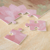 Puzzle Cozy Santa Claus Gardener Planting Succulents (Côté)