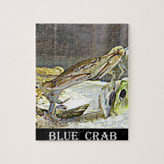 Puzzle Crabe bleu du Maryland (Vertical)