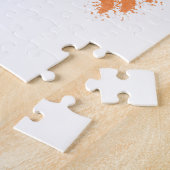 Puzzle Crabe caricaturale orange (Côté)