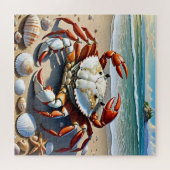 Puzzle Crabe de plage vibrant (Horizontal)