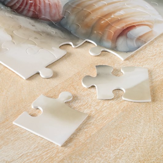 Puzzle Crabe d'hermite d'aquarelle (Côté)