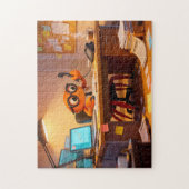 Puzzle Crabe Espion Coordinant le Travail de Mission au B (Vertical)