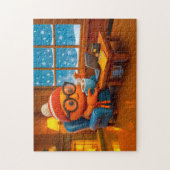 Puzzle Crabe Espion Travaillant au Chaud à l'Intérieur av (Vertical)