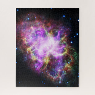 Puzzle Crabe Nebula Supernova Remnant Hubble Composite
