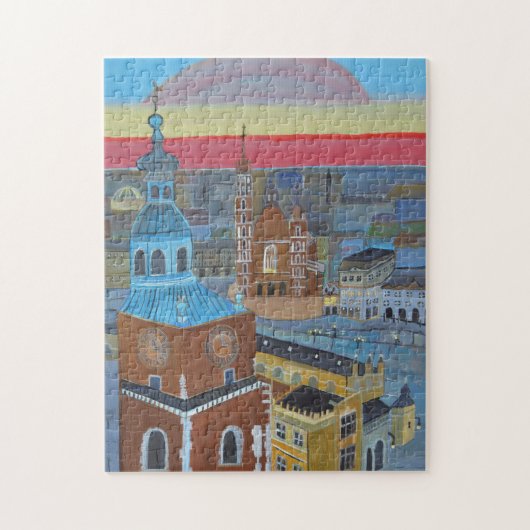 Puzzle Cracovie Pologne (Vertical)