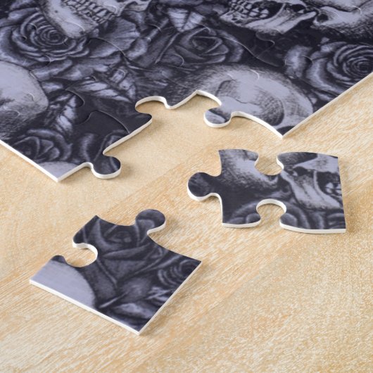 Puzzle crâne (Côté)