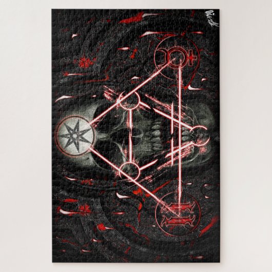 Puzzle crâne 888 (Vertical)