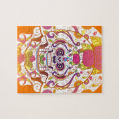 Puzzle Crâne à sucre (Horizontal)