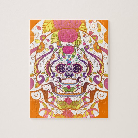 Puzzle Crâne à sucre (Vertical)